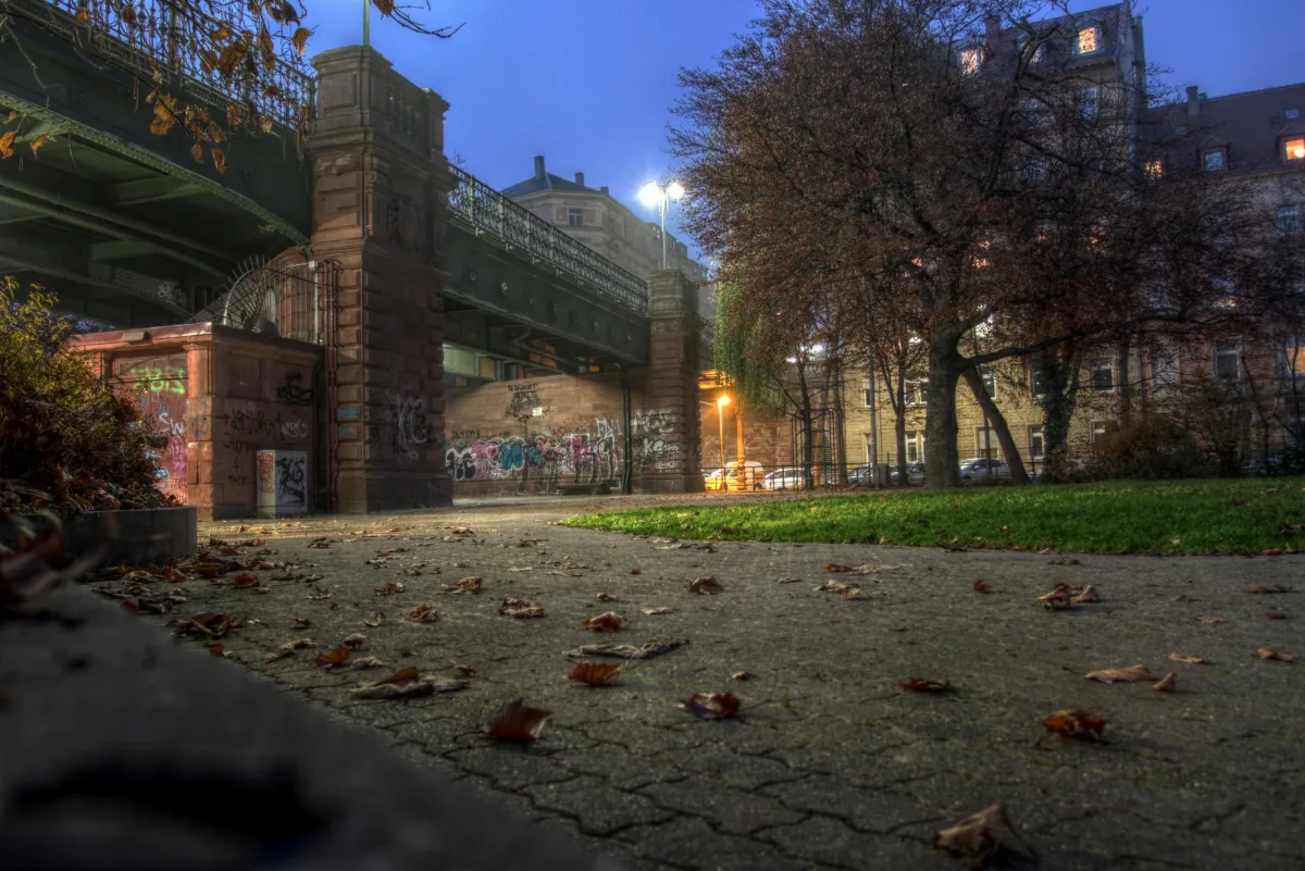 Hirschbrücke Vom Spielplatz Aus Panoramio (1)