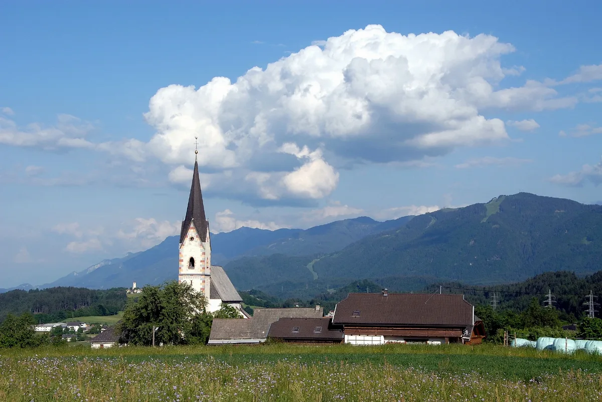 Hohenthurn Goeriach Pfarrkirche Mariae Namen West Ansicht 20052007 22