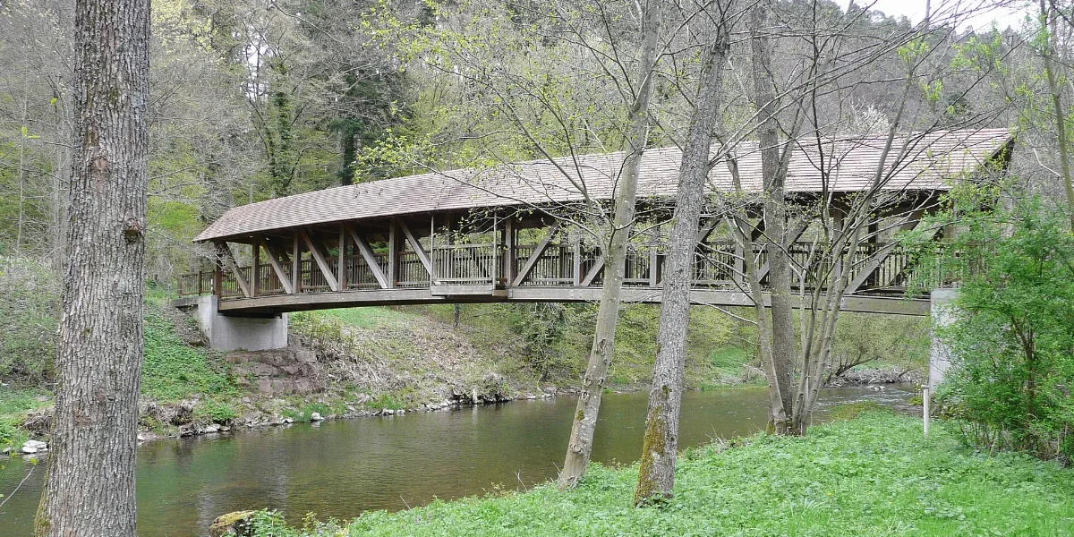 Holzbrücke Über Die Nagold Panoramio