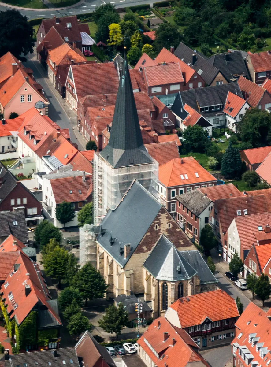 Horstmar, St. Gertrud Kirche 2014 2511 Ausschnitt