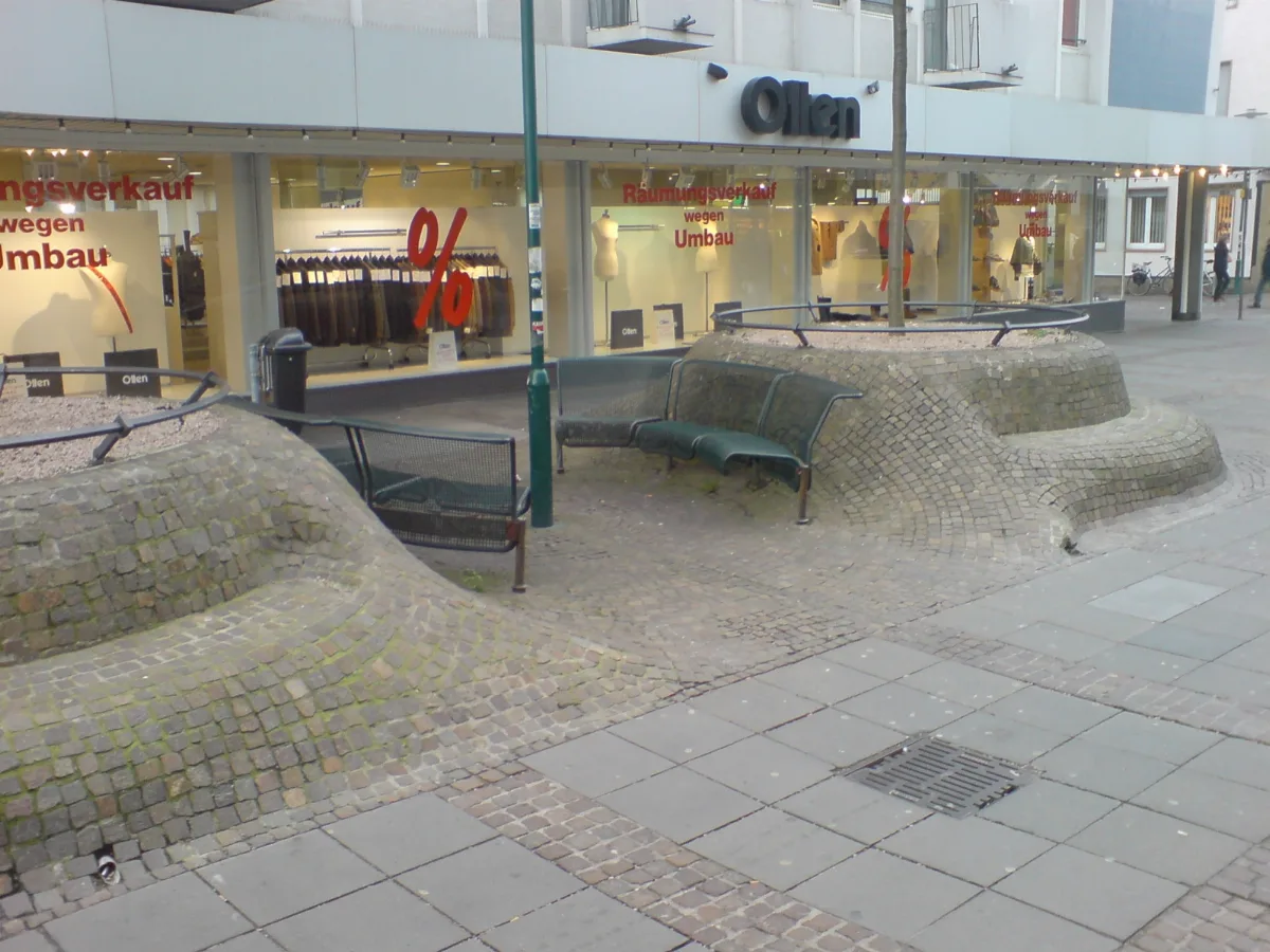 Iconic Public Seating In Darmstadt