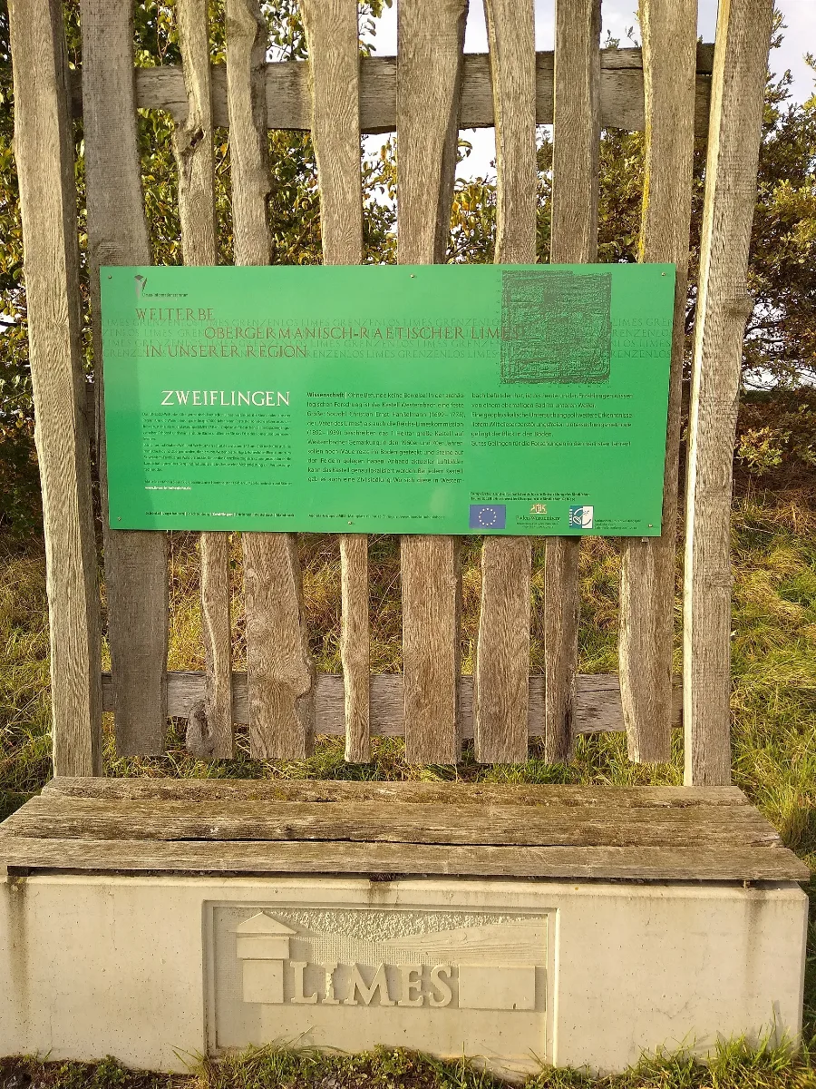 Infotafel Limes Zweiflingen