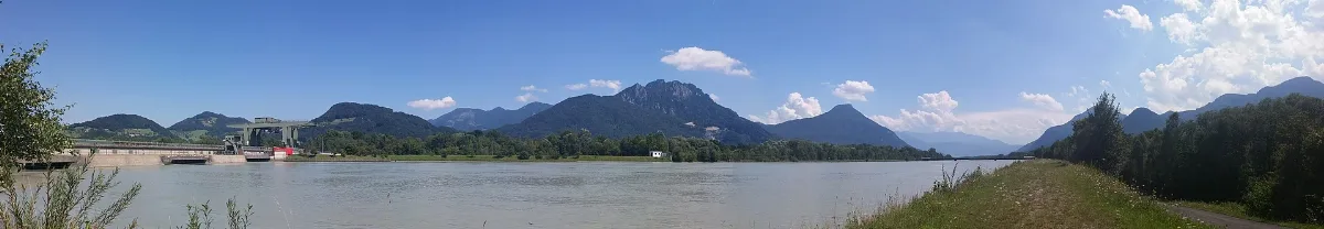 Inntal Panorama Bei Nußdorf Am Inn