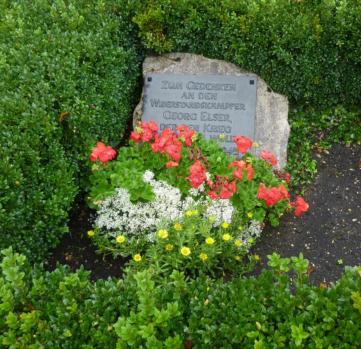 Itzelberg Georg Elser Grab
