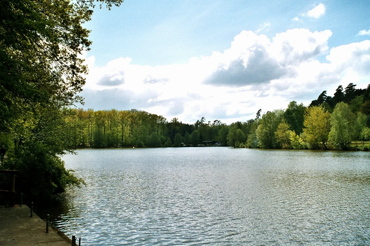 Jägersburg (Homburg), Der Erbachteich