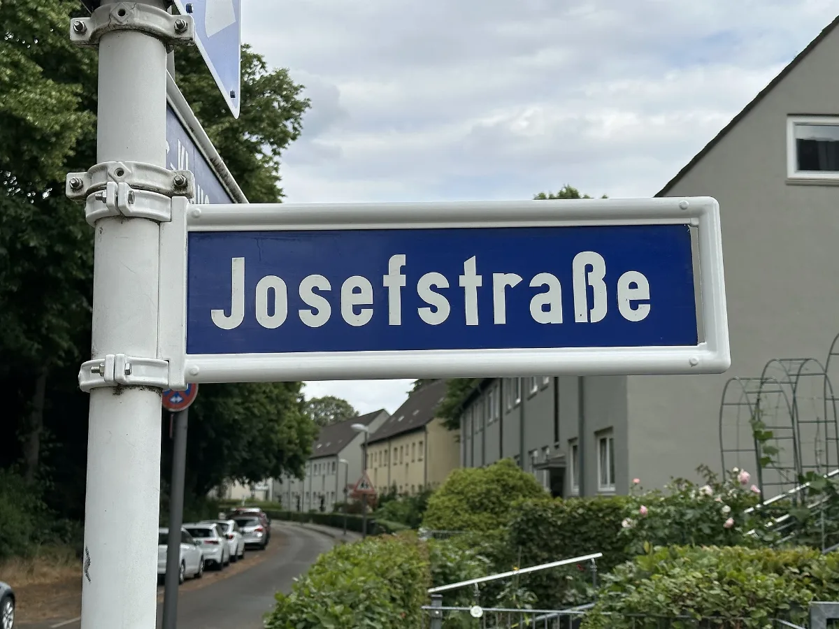 Josefstr Marl Schild