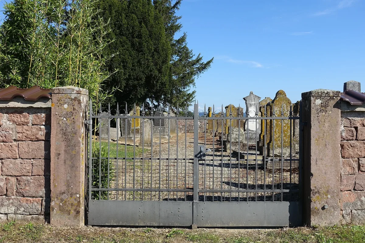 Juedischer Friedhof Nonnenweier 4
