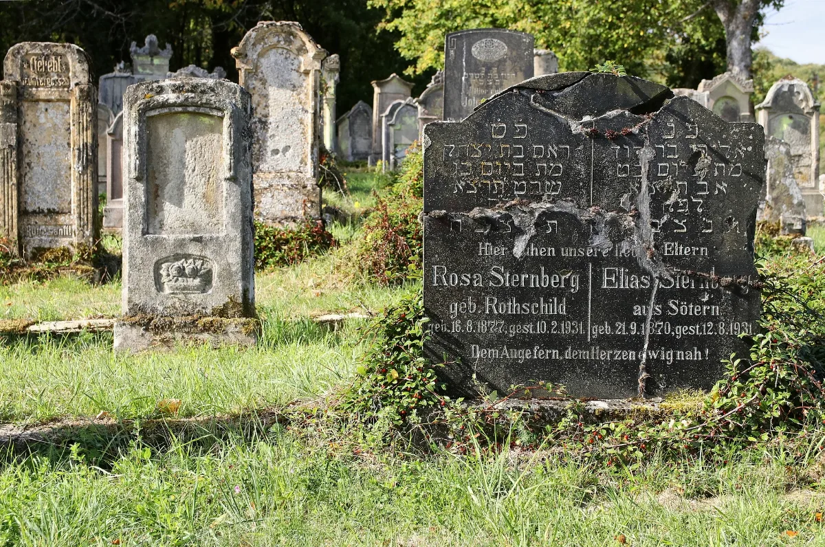 Jüdischer Friedhof Sötern Rosa Und Elias Sternberg