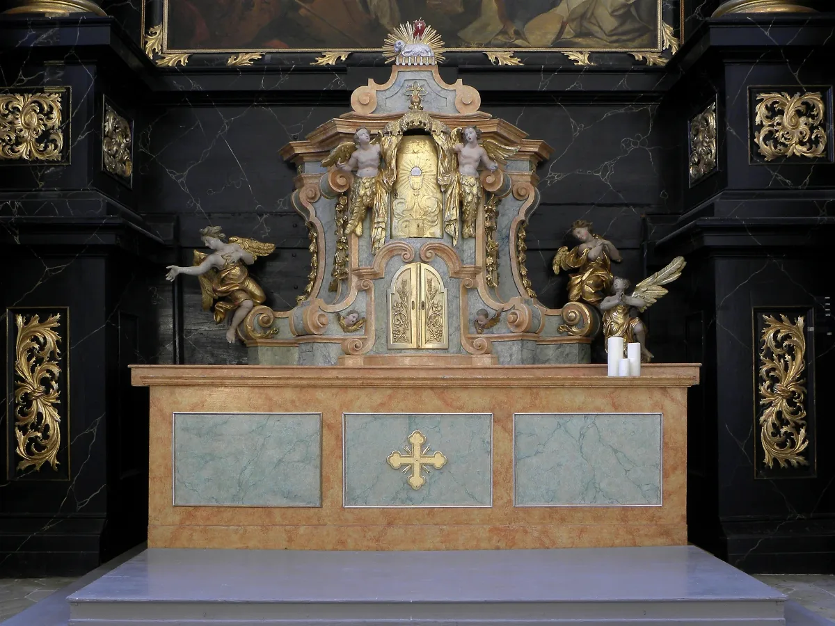 Kartause Mauerbach Klosterkirche Altardetail