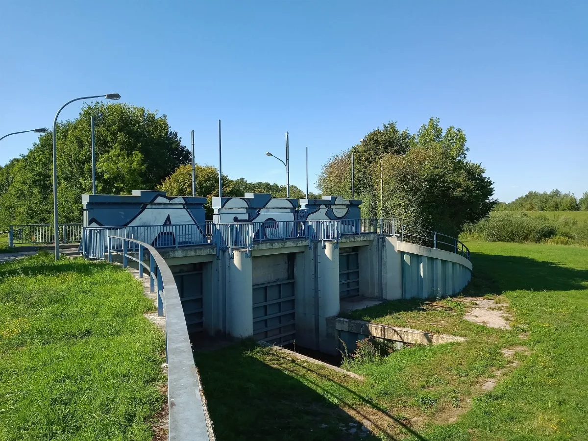 Kinzig, Hrb Gottswald. Einlassbauwerk