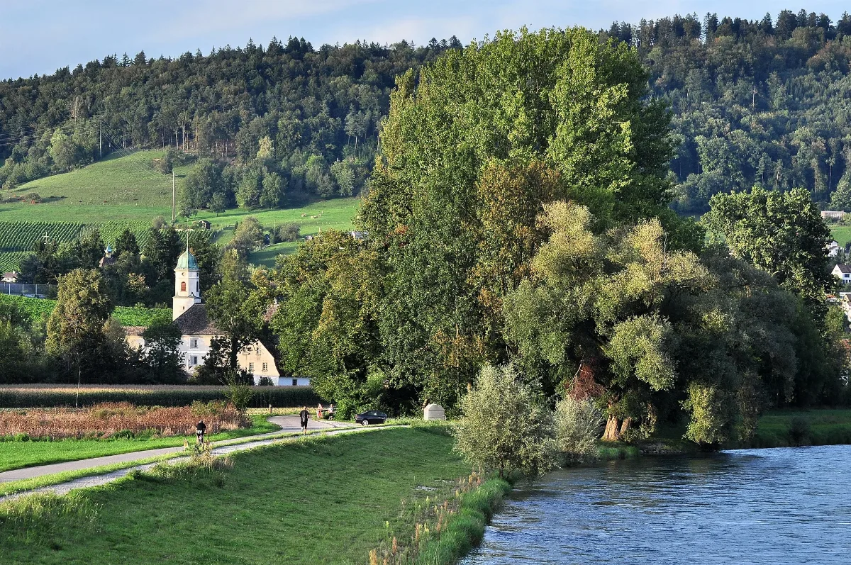 Kloster Fahr Unterengstringen Limmat 2011 09 06 19 13 12