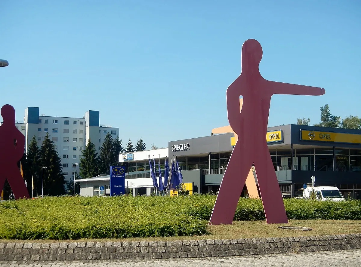 Kreisverkehr In Aalen Panoramio