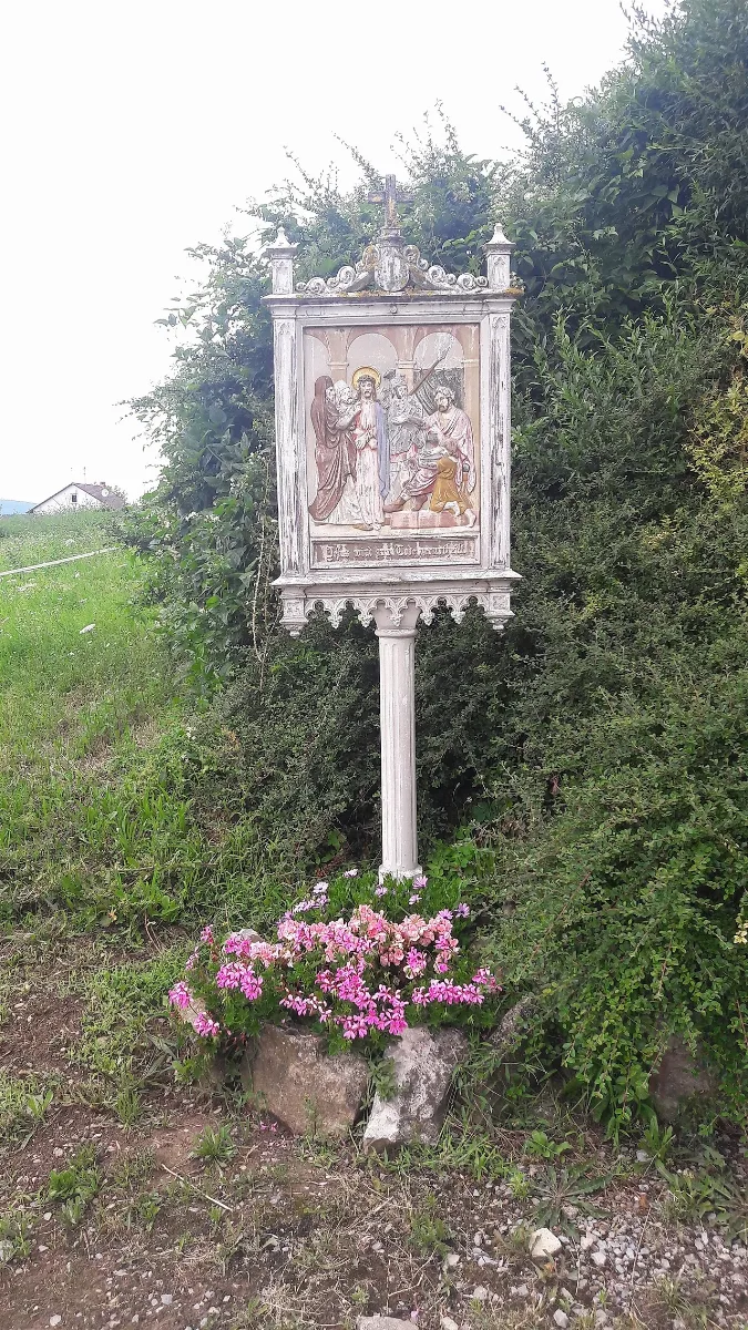 Kreuzweg In Impfingen Station 01 Hochkant