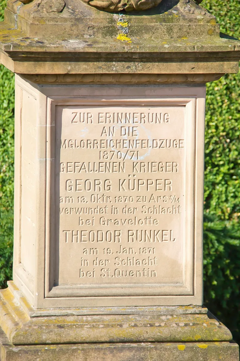 Kriegerdenkmal 1870 71 Rheinbreitbach 1521