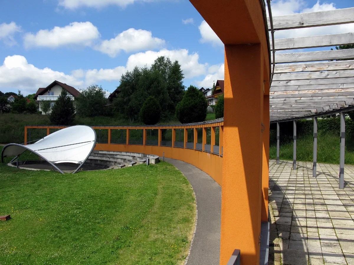 Kurpark Von Grafenhausen Mit Amphitheater