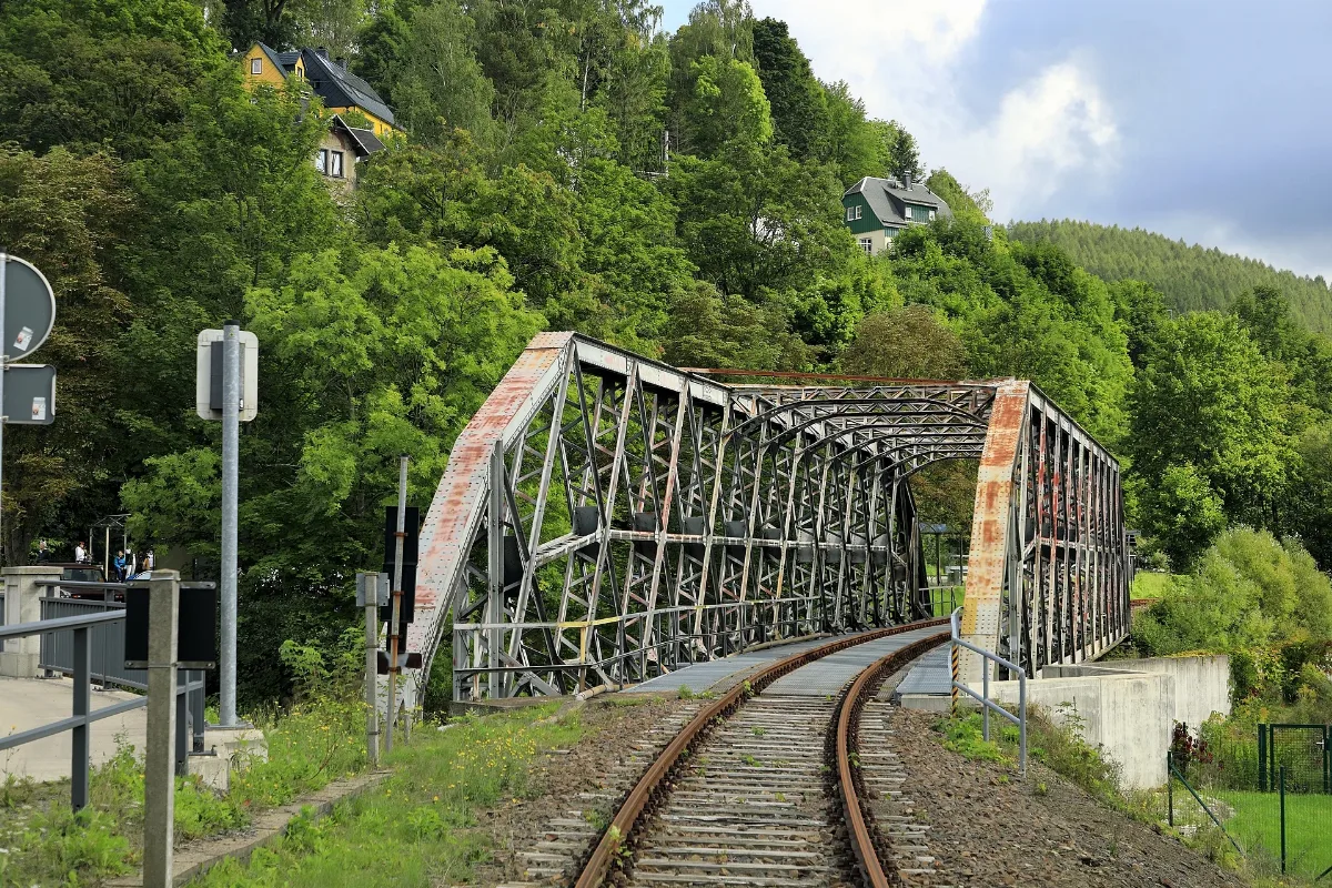 L01 145 Olbernhau Grünthal, Flöhabrücke