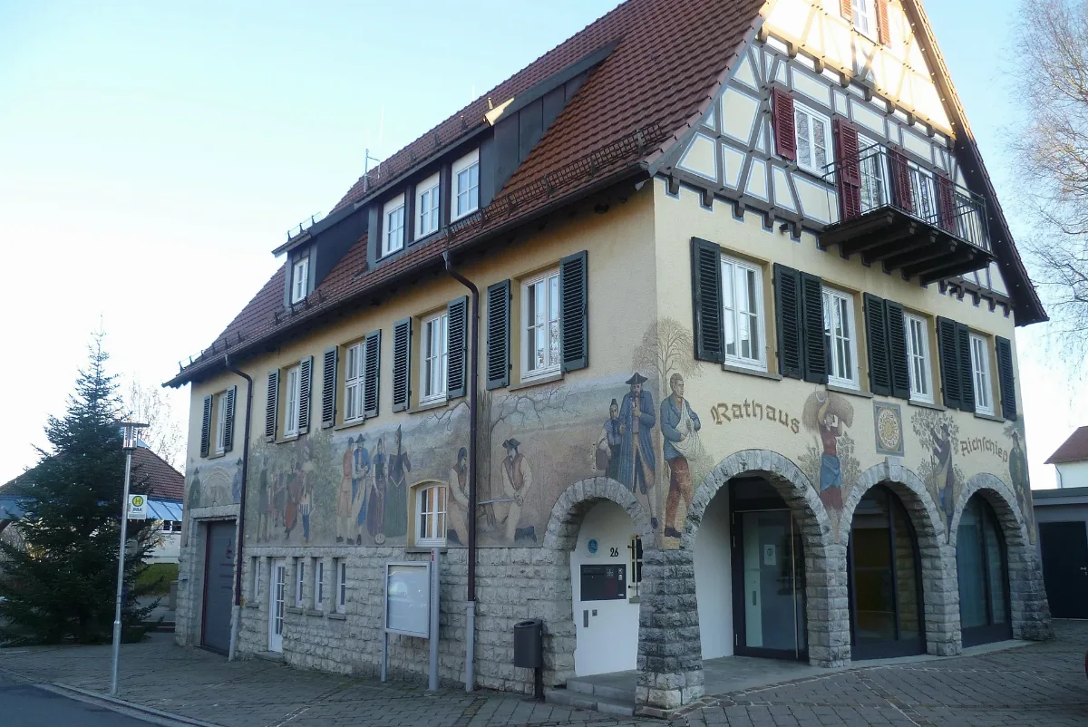 Landappbw 308721 1819 (Ehemaliges) Rathaus Der (Ehemaligen) Gemeinde Aichschieß Aichwald , Kreis Esslingen