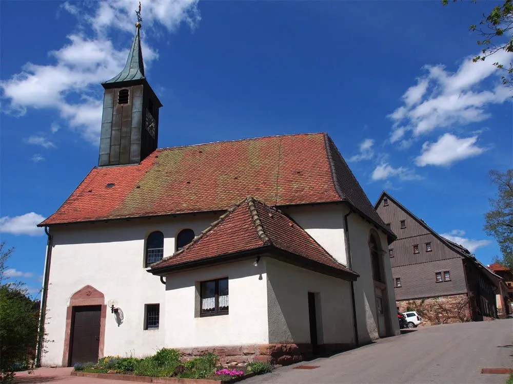 Landappbw 99611 1820 Evangelische Kirche Betzweiler Wälde Breitenau