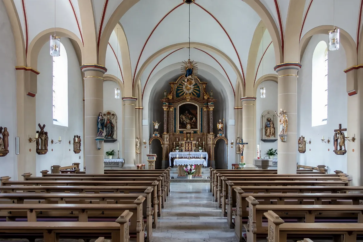 Lichtenau 2025 08 30 Kirche Husen (Dsc06174)
