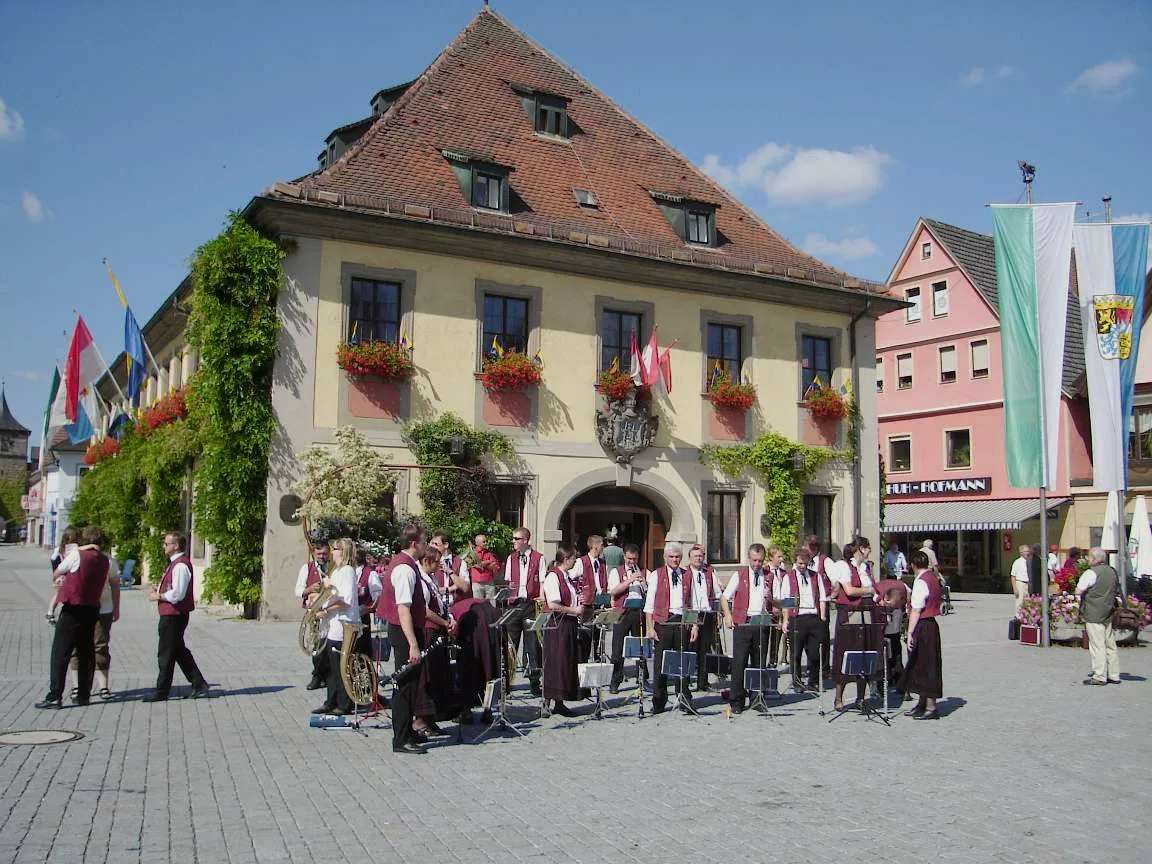 Lichtenfels, Bayern. Town Hall View, 2006
