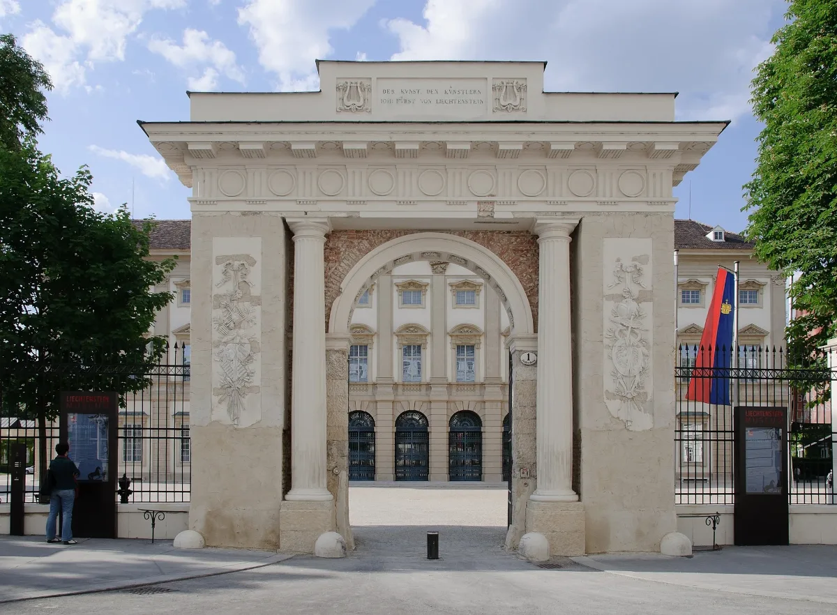 Liechtenstein Palace Gate Vienna