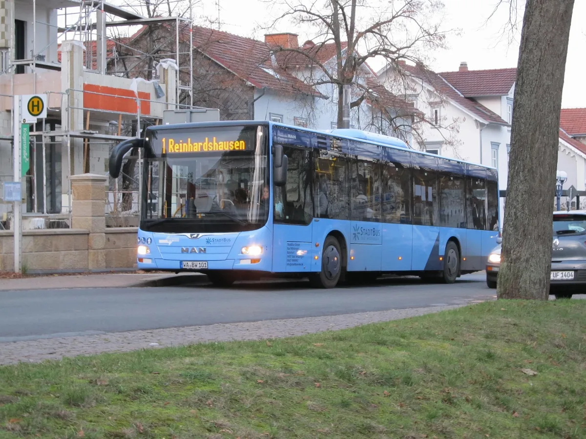 Linie 1, 2, Bad Wildungen, Landkreis Waldeck Frankenberg