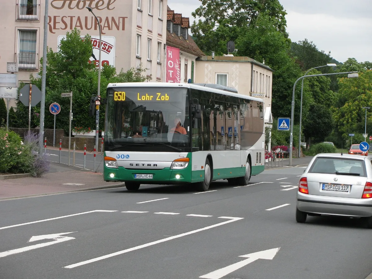 Linie 650, 1, Gemünden Am Main, Landkreis Main Spessart
