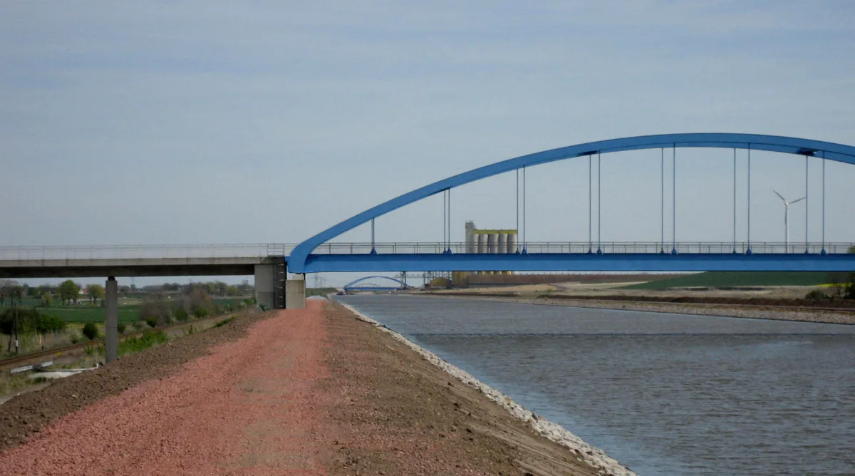 Mittellandkanal Near Wedringen. Panoramio