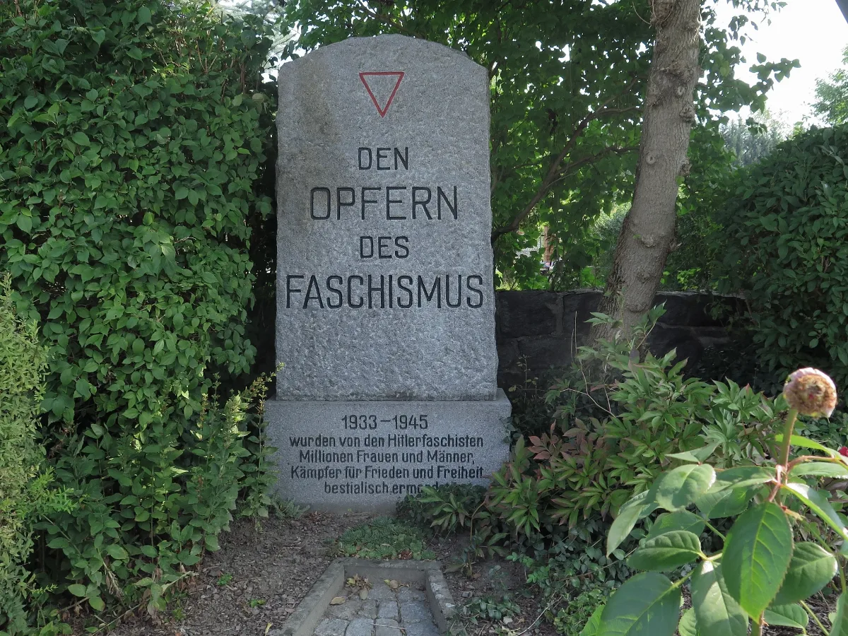 Niedercunnersdorf Niedere Hauptstraße Denkmal Opfer Des Fachismus