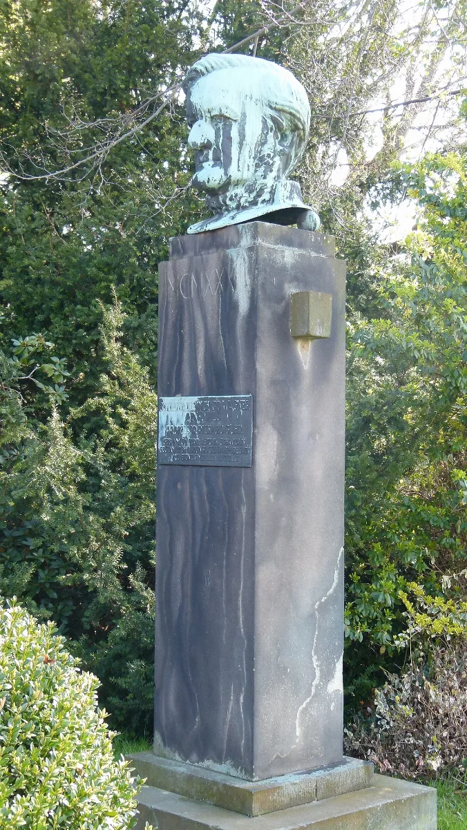 Richard Wagner Denkmal Tschaikowskiplatz Graupa Pirna 3