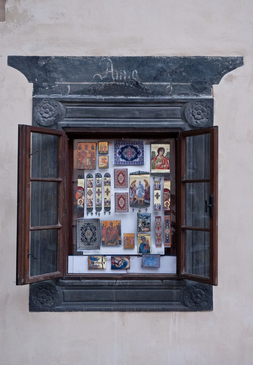Schallaburg, Fenster Im Innenhof