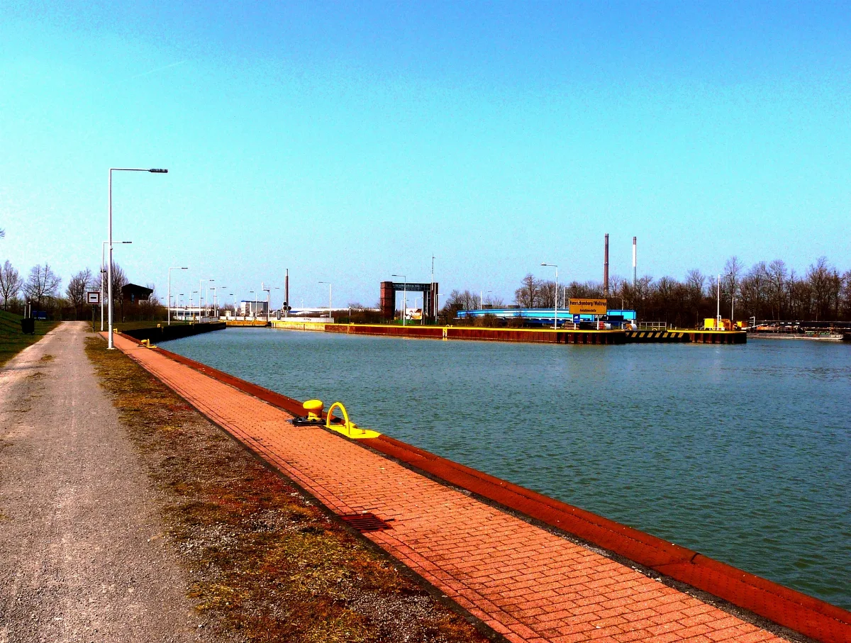 Schleuse In Oberwiese Panoramio