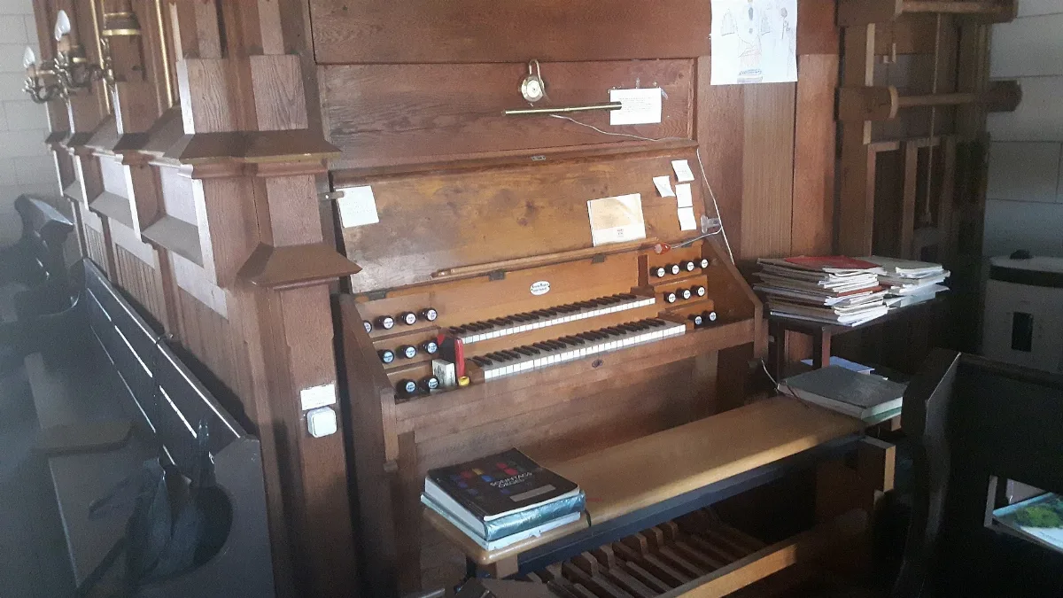 Spielschrank Bechstein Orgel Evangelische Kirche Babenhausen Langstadt