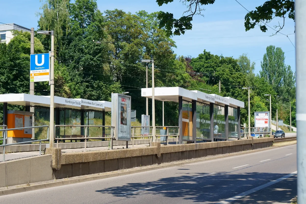 Stadtbahnhaltestelle Nürnberger Straße 01