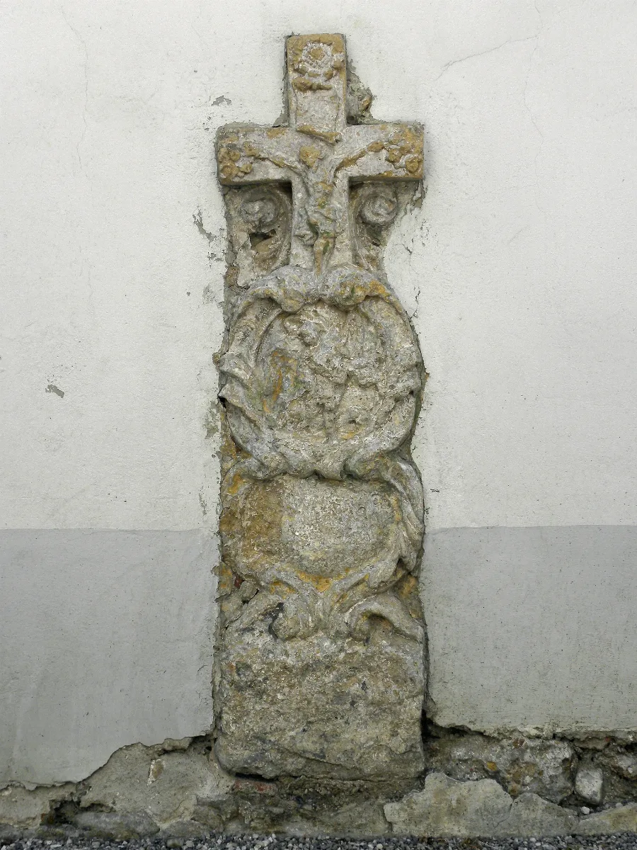 Stollhofen Grabstein Des Ehem Friedhofs Bei Der Pfarrkirche Hl Martin