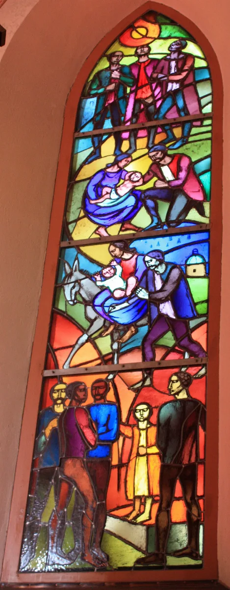 Techendorf Evangelische Kirche Fenster1