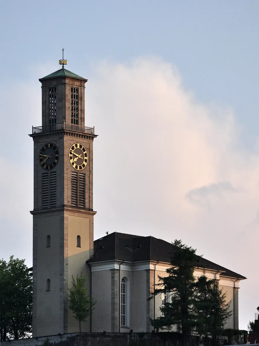 Thalwil Kirche Zsg Limmat 2011 04 24 19 48 04 Shiftn
