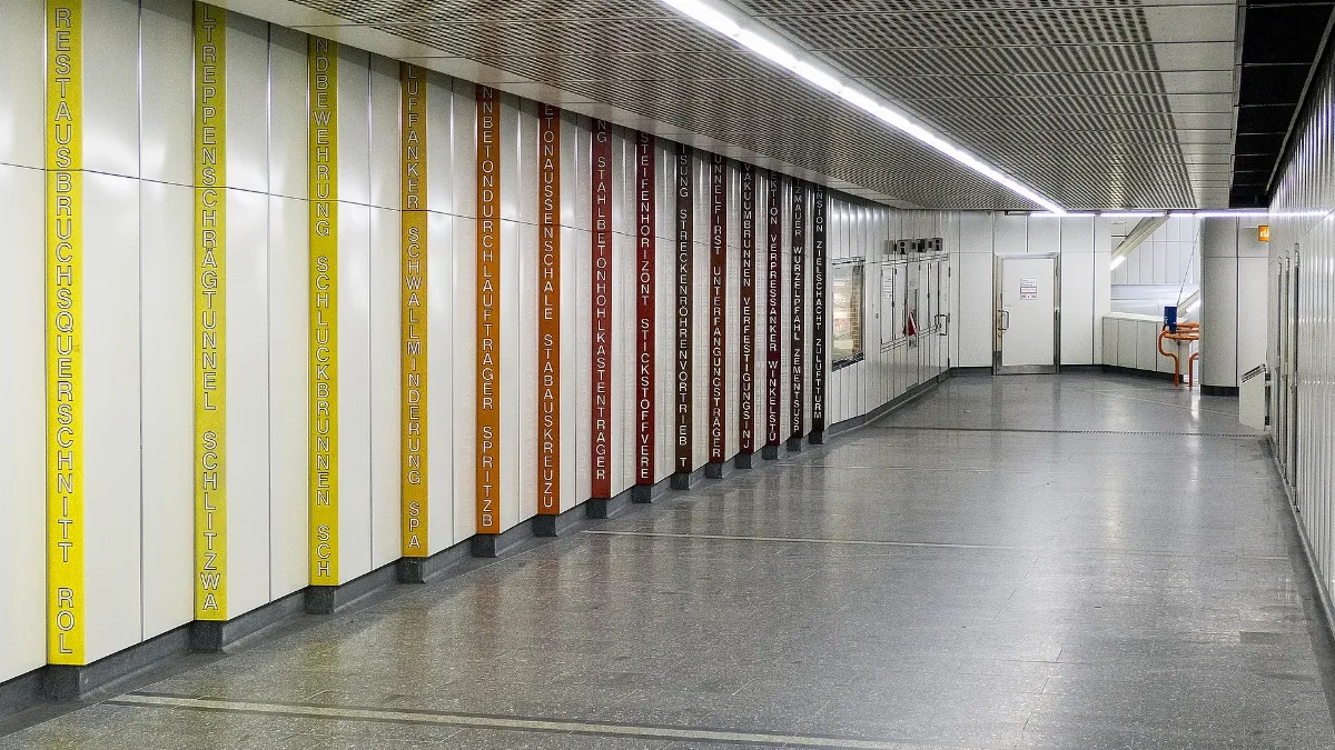 U3 Hütteldorfer Straße Kunst Wandbild B