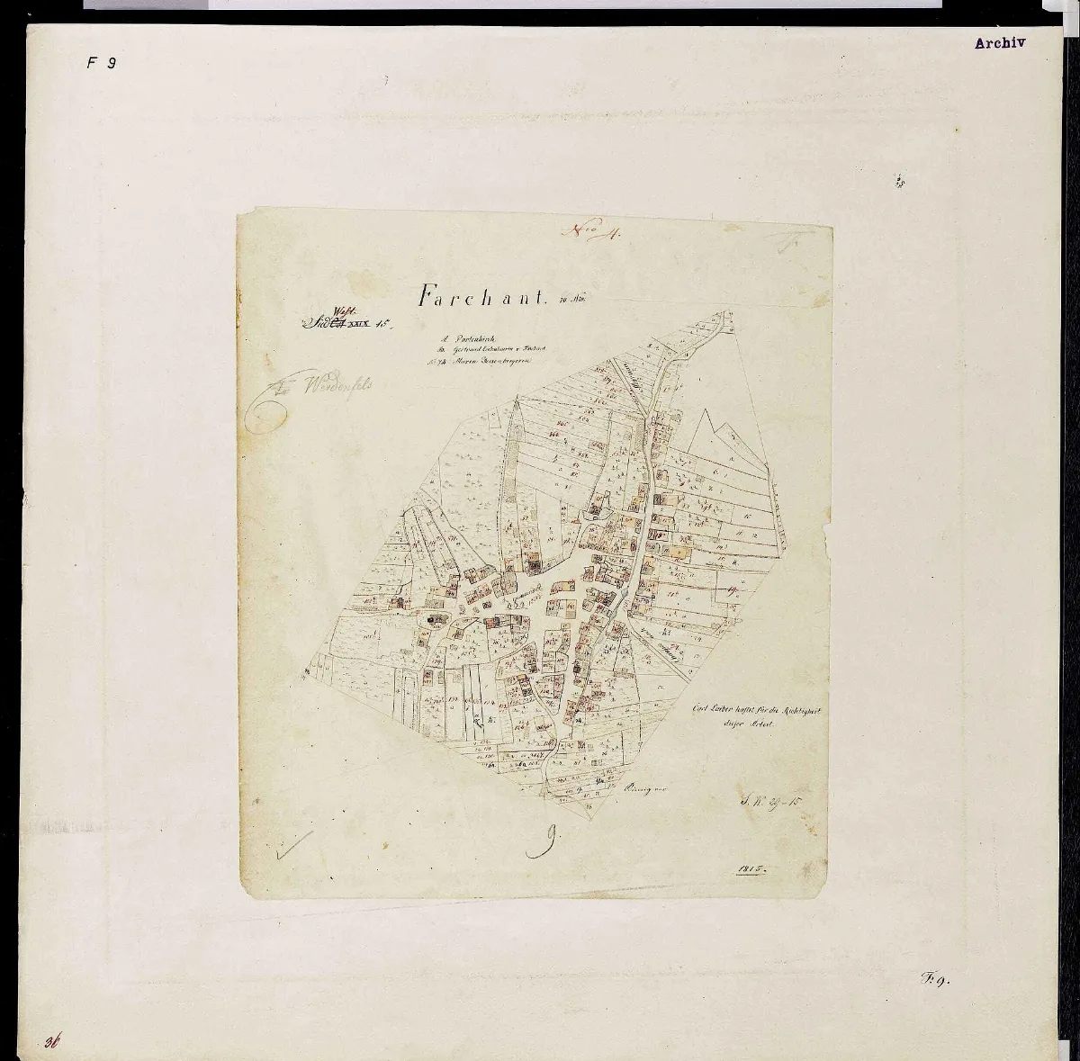 Uraufnahme Ortsblatt Ort Far 1815 F9 Landkreis Garmisch Partenkirchen Oberbayern