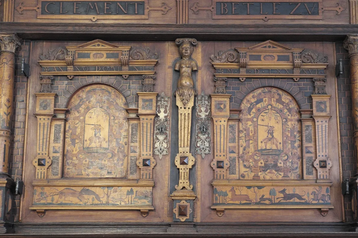 Weilheim In Oberbayern Stadtmuseum Intarsienschrank 945