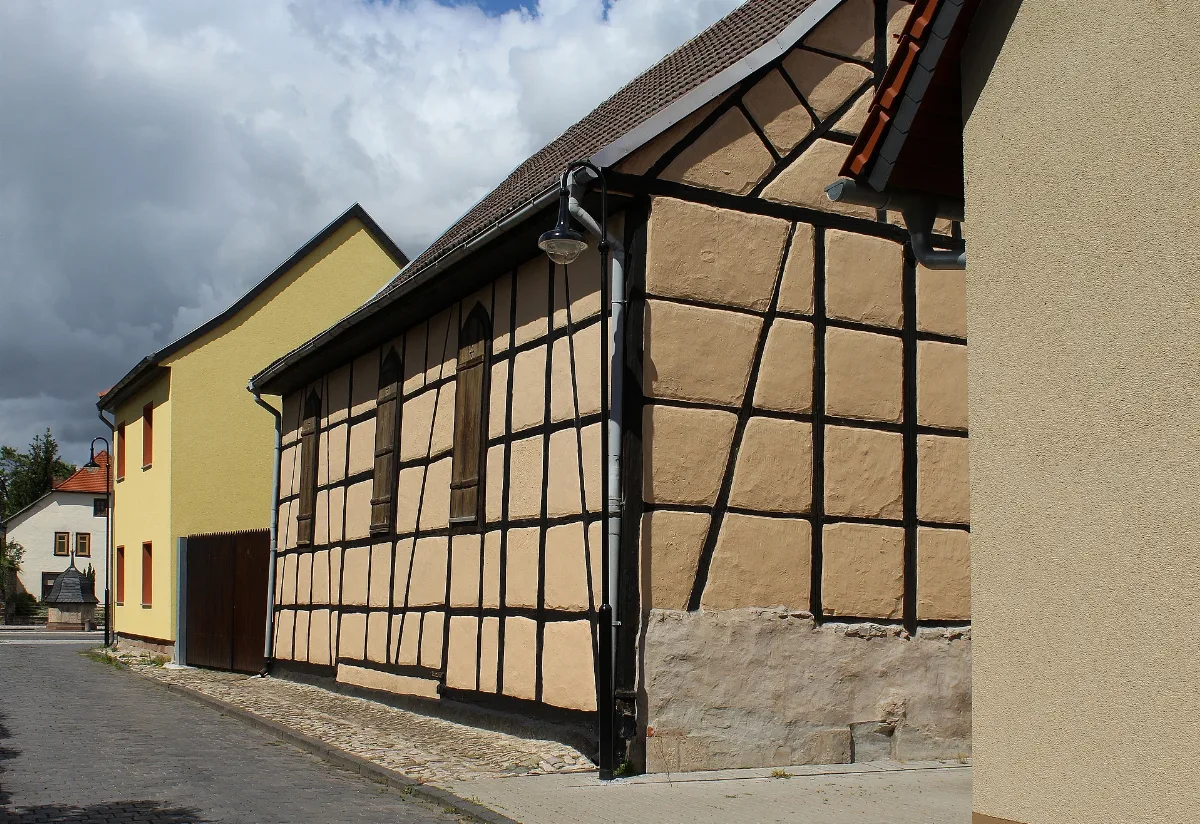 Weißensee (Thüringen), Scheune Hinter Der Mauer